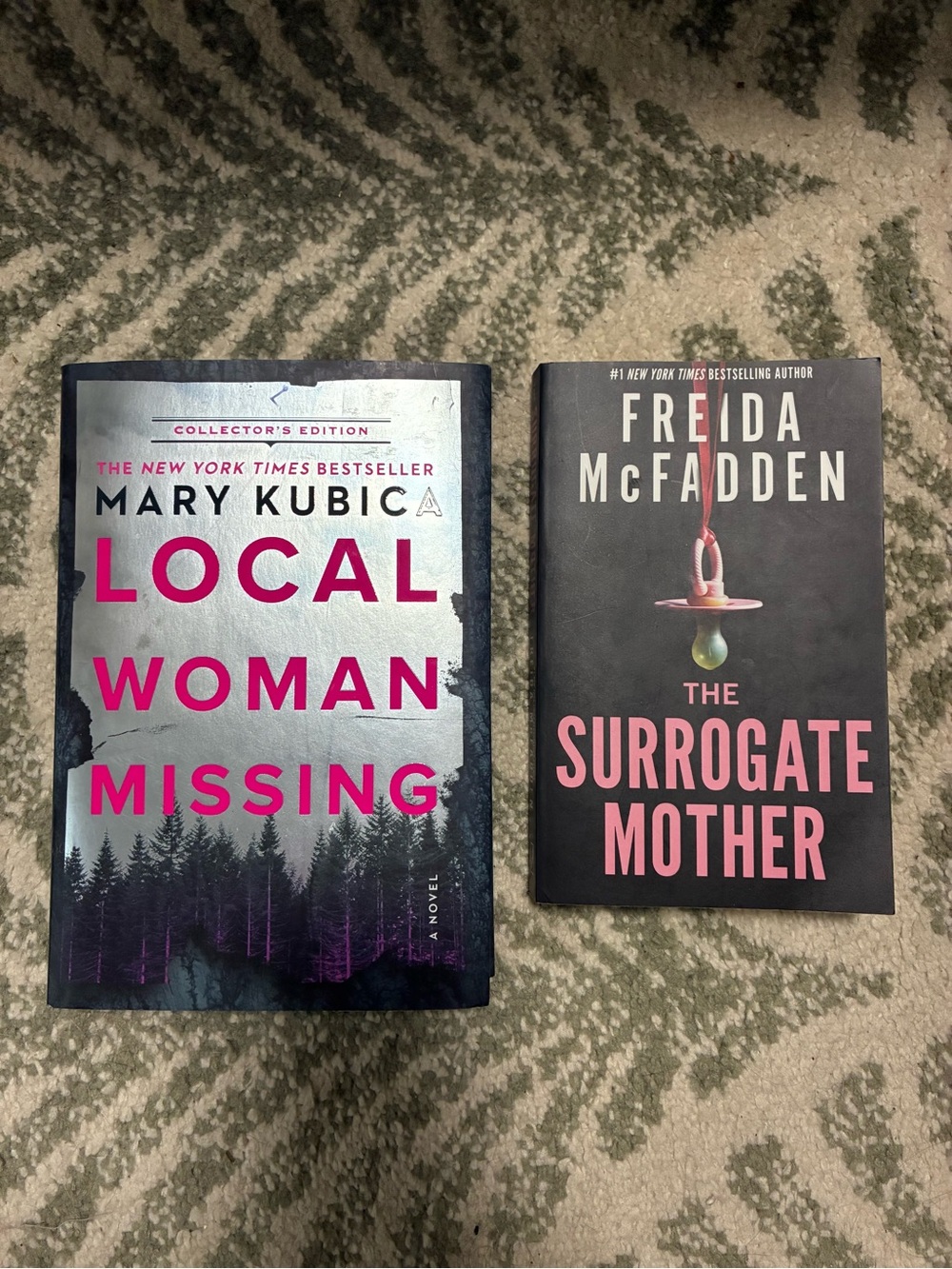 Local Woman Missing & The Surrogate Mother - Set of 2 Thriller Books